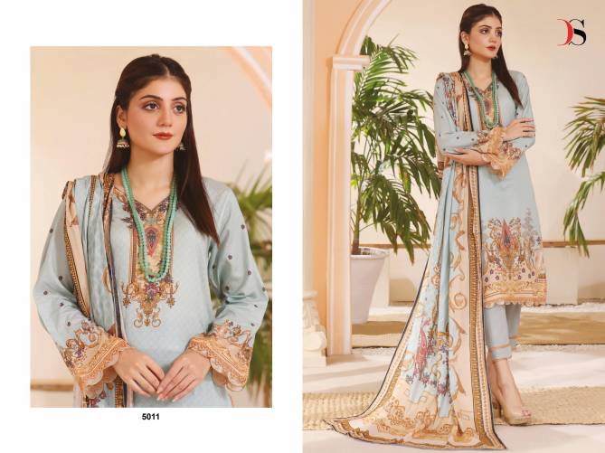 Firdous Lawn 24 By Deepsy Suits Embroidery Cotton Pakistani Suits Wholesale Shop In Surat